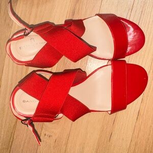 Bandolino Red Women's Sandals